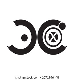 cc letter vector logo