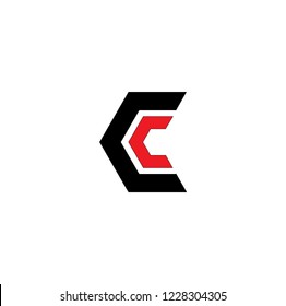 cc letter vector logo