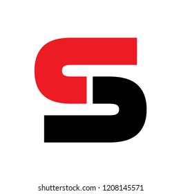 cc letter vector logo. s letter vector logo