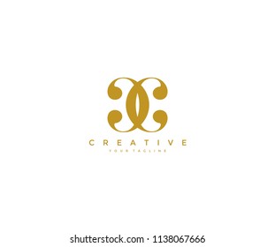 CC Linked Simple Elegant Logo