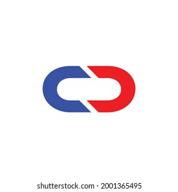 CC Logo Creative Modern Minimal Alphabet Initial Letter Mark Monogram Editable in Vector Format 