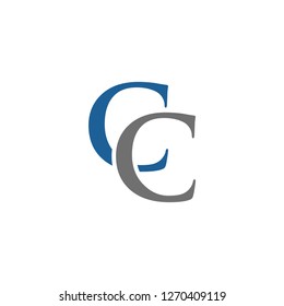 cc logo design , initial logo , generic , vector , icon