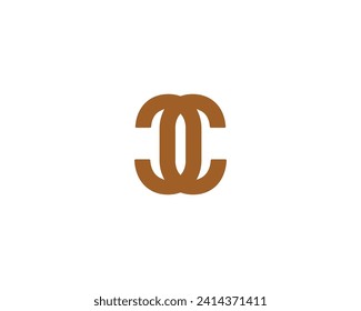 CC LOGO DESIGN VECTOR TEMPLATE