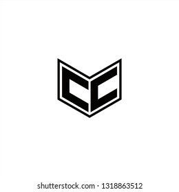 CC Logo Letters initial Designs Template
