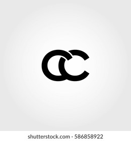logotipo en minúscula de cc interrelacionado
