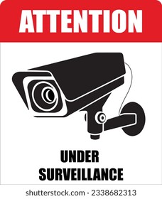 CC TV Sign| Security Surveillance | Video Surveillance Warning Sign