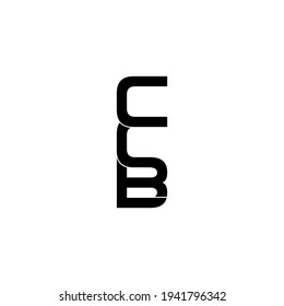 ccb letter original monogram logo design