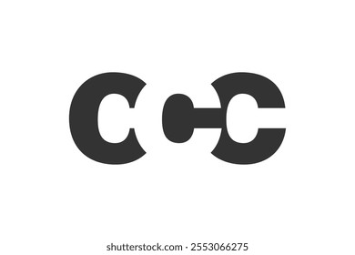 CCC bold and unique editable font logo for tech startups, consulting, corporate branding. Perfect for headlines, visual identity, cyberspace, leadership, unity, innovative ideas, powerful simplicity.