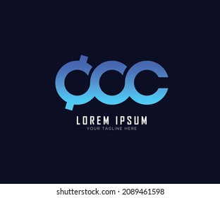 CCC letter Design, Monogram, Word mark, Abstract Logo Design, Crypto logo Design 
