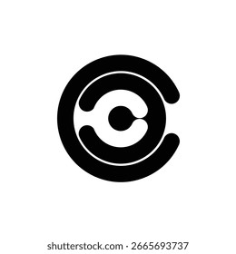CCC letter mark creative logo design