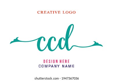 CCD lettering logo is simple, easy to understand and authoritative