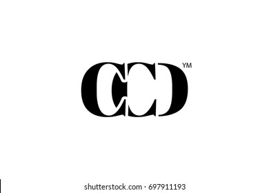 Ccd Logo Branding Letter Vector Graphic Stock Vector (Royalty Free ...