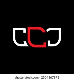 CCJ Logo Design, CCJ einfache und moderne Logo. CCJ luxuriöses Alphabet Design  