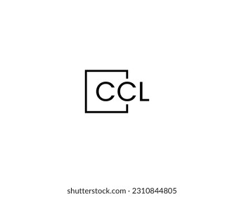 CCL Letter Initial Logo Design Vector Illustration