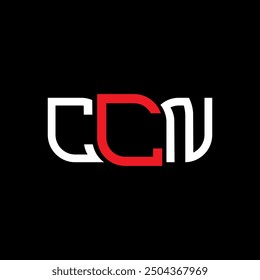 Diseño de logotipo de CCN, logotipo simple y moderno de CCN. CCN diseño de alfabeto de lujo  