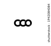 cco letter original monogram logo design