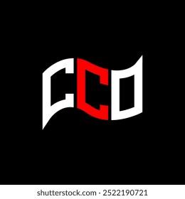 CCO logo design, CCO simple and modern logo. CCO luxurious alphabet design  