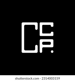 CCP-Brief-Logo kreatives Design mit Vektorgrafik, CCP-einfachem und modernem Logo. KPC-Design für luxuriöse Alphabete  