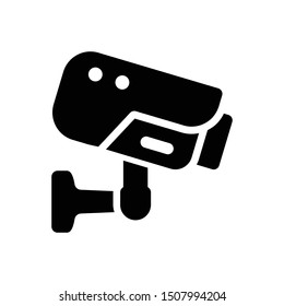 CCTV Camera Footage Security Icon