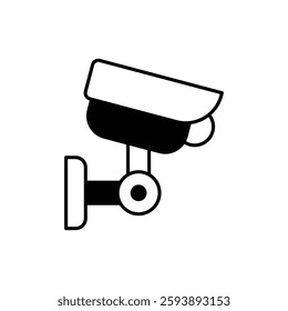 CCTV Camera Icon for Cybersecurity and Surveillance Systems