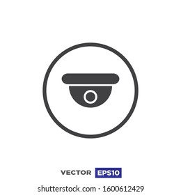 CCTV Camera Icon Design Illustration