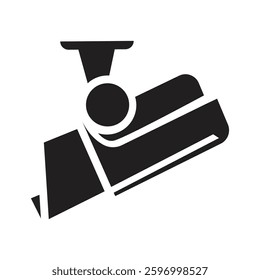 CCTV Camera icon , isolated illustration 