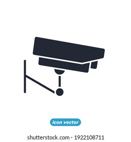 CCTV camera icon. Security symbol template for graphic and web design collection logo vector illustration
