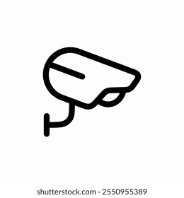 cctv camera icon sign vector