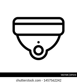 Cctv camera icon. surveillance camera icon. vector illustration. EPS 10