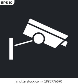 cctv camera icon symbol template for graphic and web design collection logo vector illustration