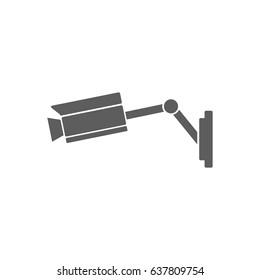 CCTV camera icon vector