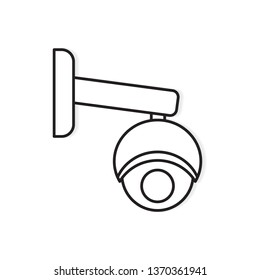 cctv camera icon- vector illustration