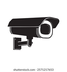 CCTV camera icon vector illustration