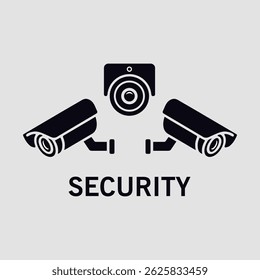 CCTV camera icon vector illustration.