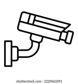 CCTV Camera icon vector image. Can also be used for web apps, mobile apps and print media.