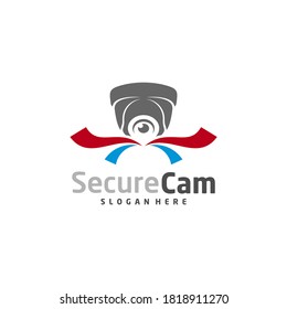 CCTV Camera Logo Design Vector Template, Concept Symbol Icon