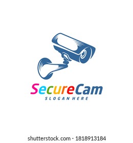 CCTV Camera Logo Design Vector Template, Concept Symbol Icon