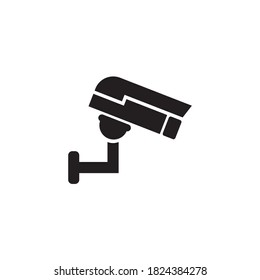 CCTV camera logo design vector template