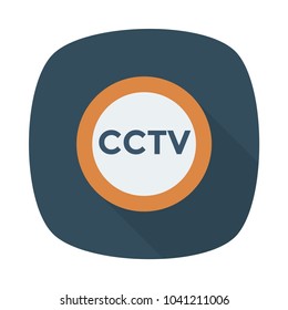 CCTV camera recording 