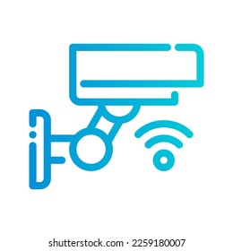cctv camera security internet of things iot smarthome icon