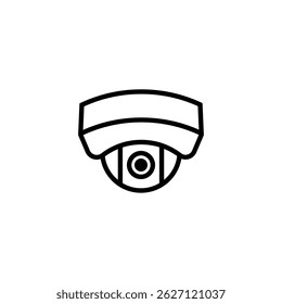 CCTV Camera technology vector logo design