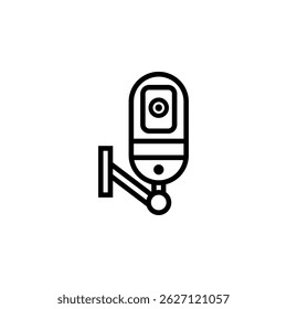 CCTV Camera technology vector logo design