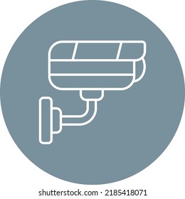 Cctv Camera vector icon. Can be used for printing, mobile and web applications.