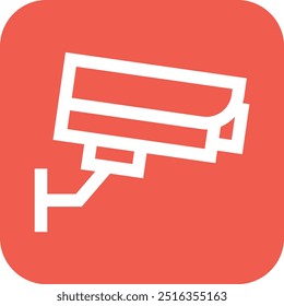 Cctv Camera Vector Icon Design Illustration