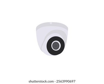 CCTV Camera Vector Illustration, Security Camera Design for Home, Office, and Outdoor Surveillance, High-Quality Monitoring Device for Enhanced Protection and Safety with Digital Technology Features