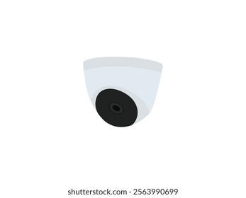 CCTV Camera Vector Illustration, Security Camera Design for Home, Office, and Outdoor Surveillance, High-Quality Monitoring Device for Enhanced Protection and Safety with Digital Technology Features