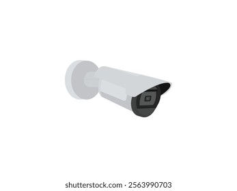 CCTV Camera Vector Illustration, Security Camera Design for Home, Office, and Outdoor Surveillance, High-Quality Monitoring Device for Enhanced Protection and Safety with Digital Technology Features