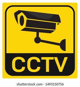 CCTV Camera. Video surveillance sign. security camera symbol. EPS 10
