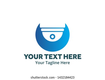 cctv creative illustration vector of graphic , cctv logo illustration vector , vector of surveillance camera logo illustration for logo identity and business