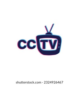 CCTV Creative Logo Design Vector